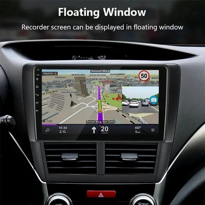 Car DVR Dash Cam Full HD 1080P - ADAS, LDWS, Navigation Unit with Auto Audio Voice Alarm and Video Recording for Android Player
