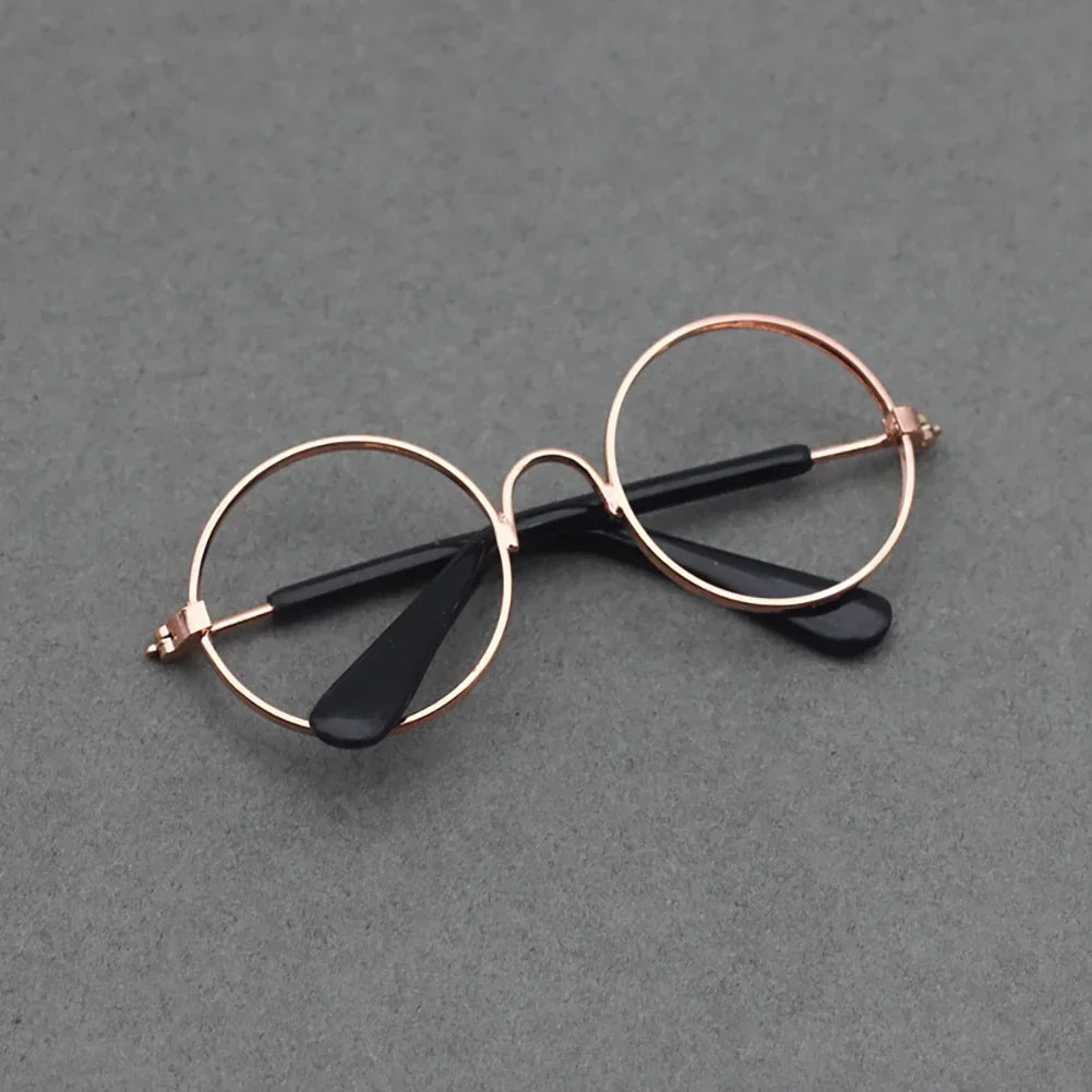 Labubu Fashion Gradient Sunglasses for 17cm Mini Doll | Cool Labubu Idol BJD Doll Accessories