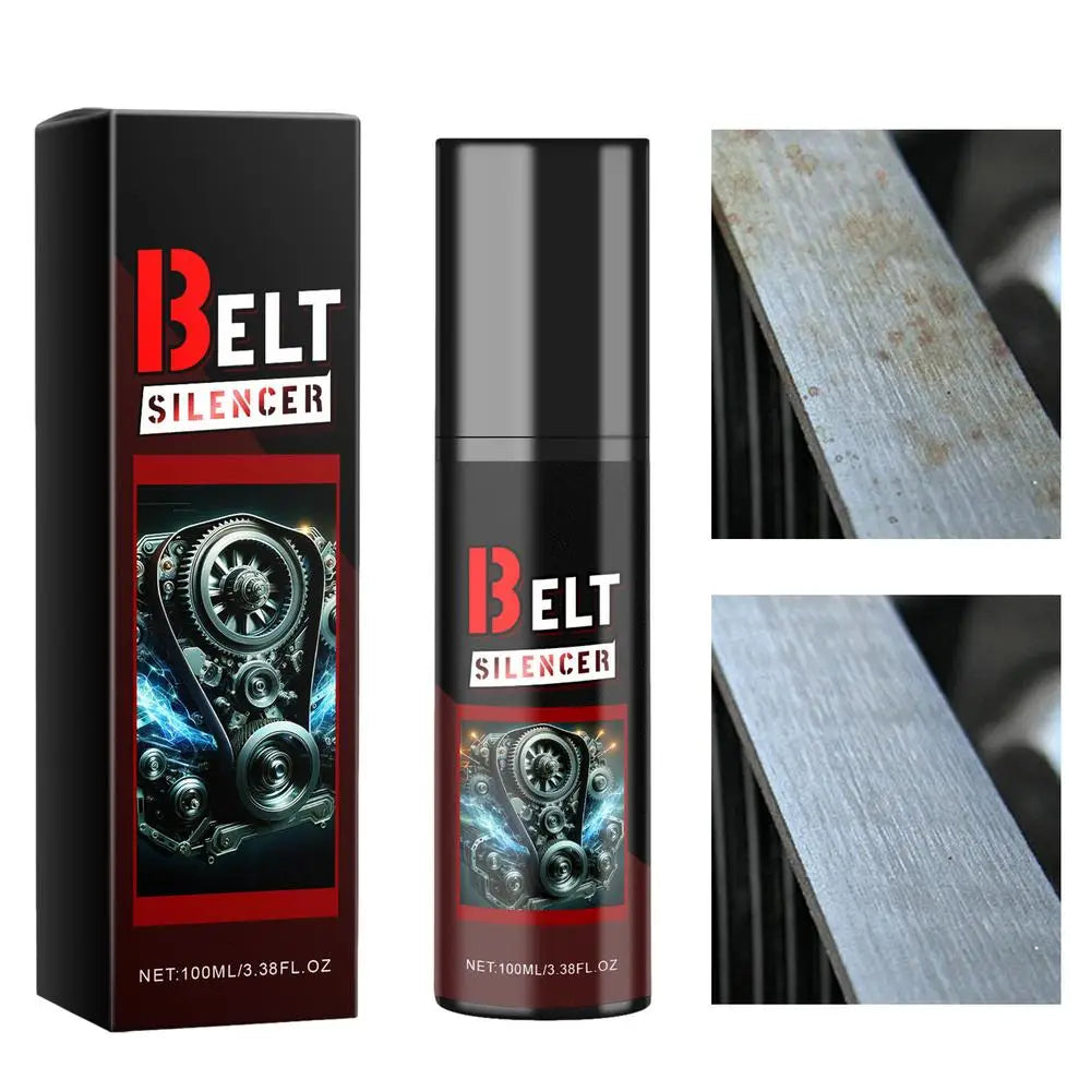 100ml Car Belt Noise Spray – Engine Belt Silencer, Lubrication & Protection for Prolonged Belt Life