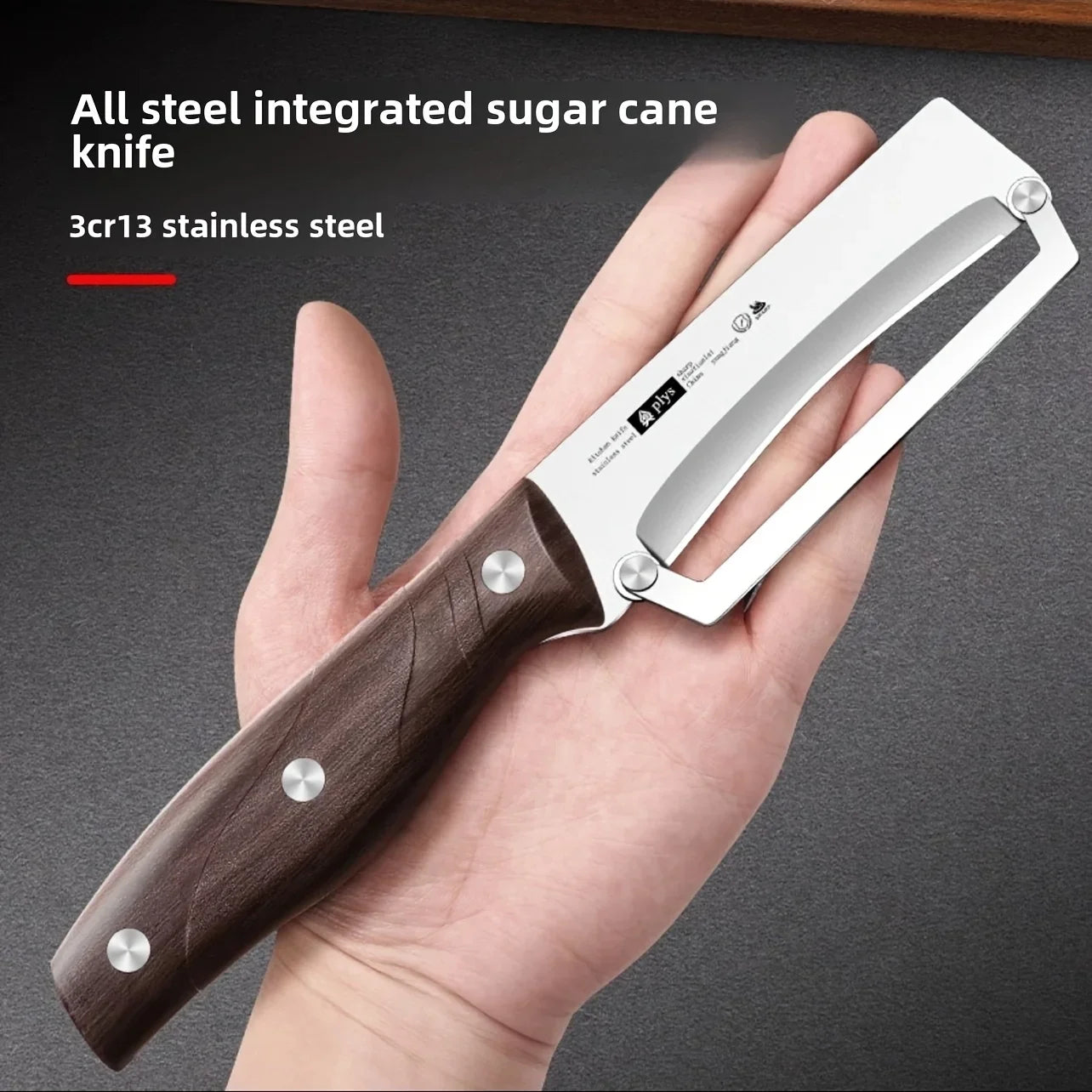 Stainless Steel Fruit & Vegetable Peeler with Wooden Handle – Durable and Smooth Slicing
