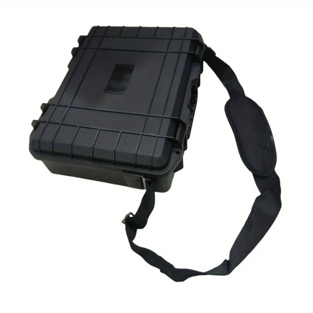 Waterproof Hard Carry Case Toolbox – Pre-Cut Foam Storage Organizer, Impact-Resistant Safety Protector for Hardware
