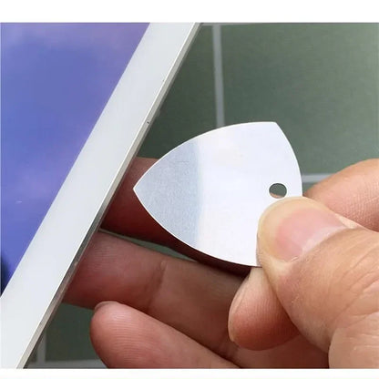 10/20/50PCS Metal Phone Opening Tools – Guitar Pick Pry Openers for iPhone, iPad, Tablet & PC Disassembly Repair Kit