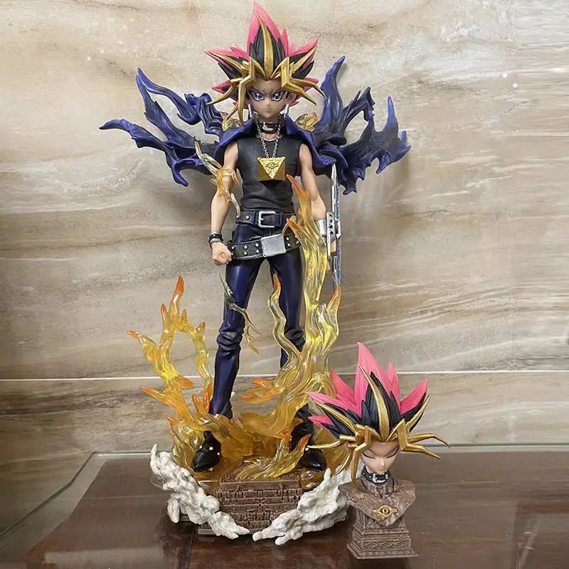 Yugi Muto Dark Game Action Figure - 28cm Duel Monsters PVC Statue, Collectible Ornament & Kids Toy Gift