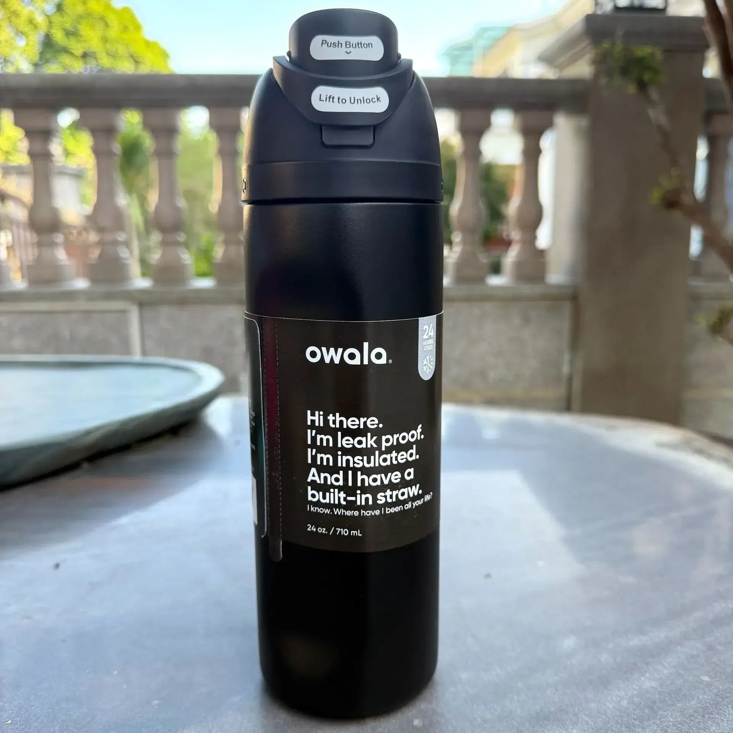 Owala Cup Vacuum Flask – Stainless Steel Thermal Mug for Hot & Cold Drinks, Coffee Tumbler & Thermos