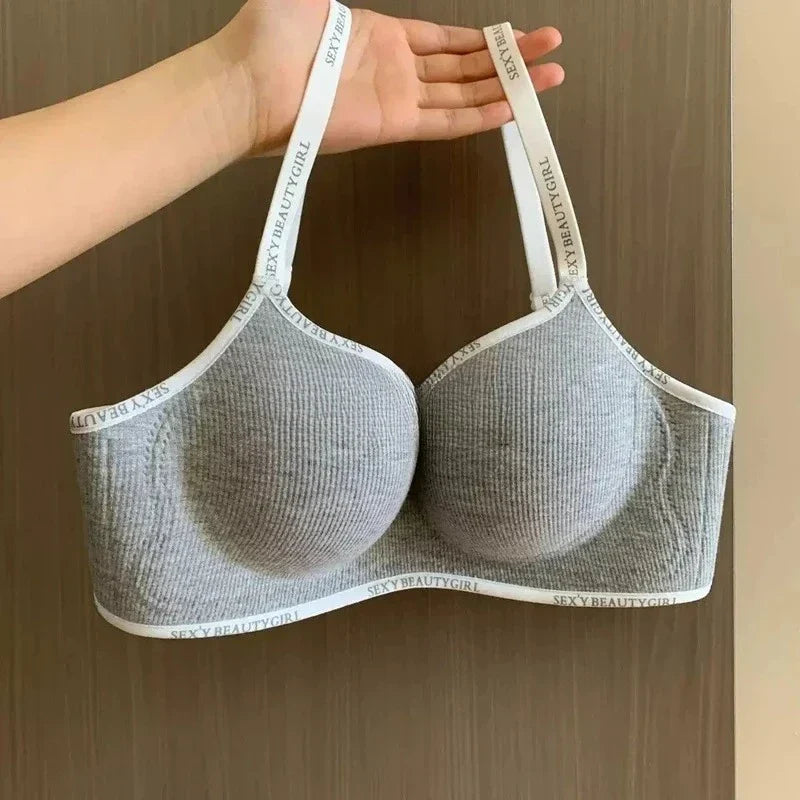 Wireless Push-Up Bra A-C Cup — Seamless Invisible 3D Pad Bralette for Small Chest, Anti-Sagging Comfort Underwear