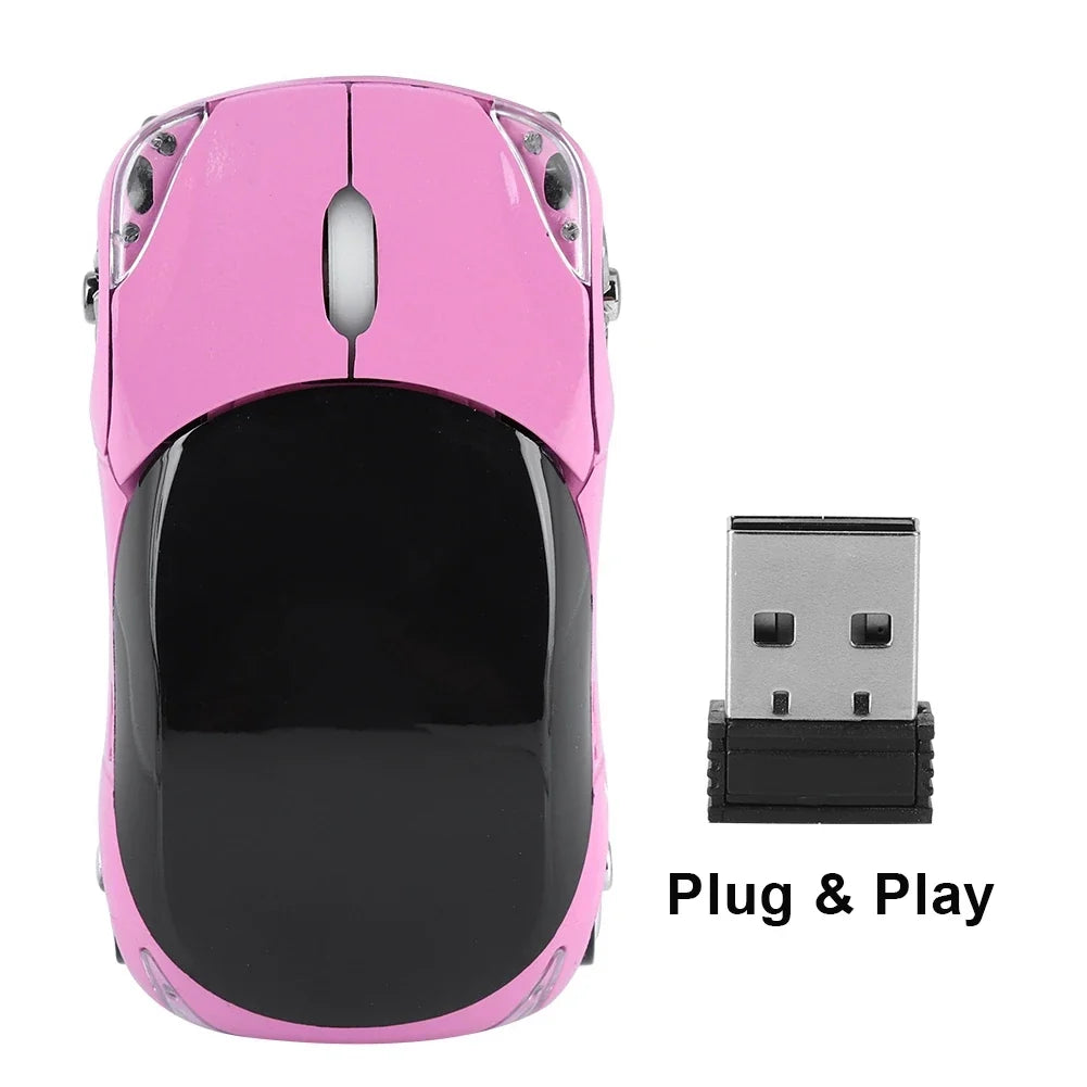 2.4G Wireless Optical Mouse - 1600DPI Portable Mouse for PC, Mac, Tablet & Office