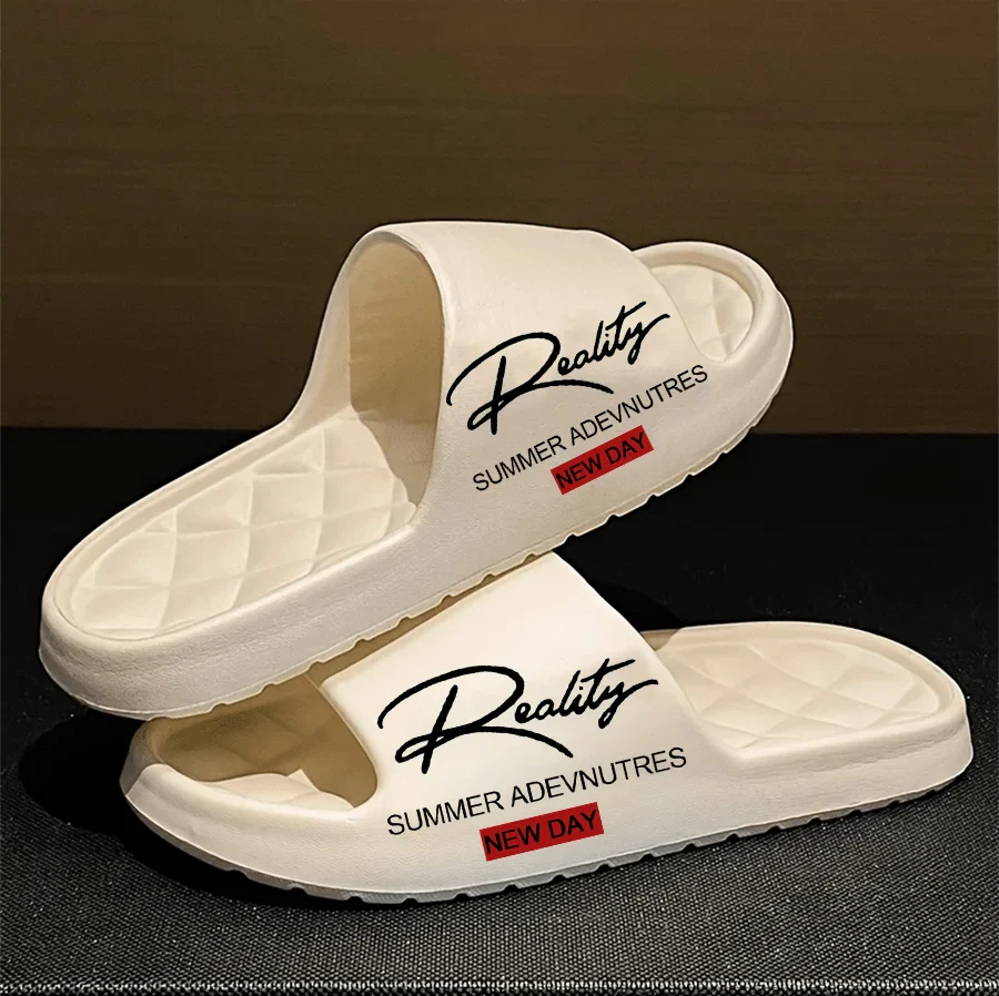 Men’s EVA Summer Slippers – Lightweight Soft Anti-Slip Indoor & Outdoor Casual Home Shoes with Innovative Design