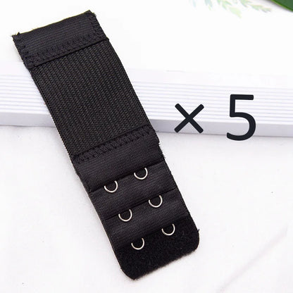 5PCS Women’s Bra Extender Set – Elastic Adjustable Strap, Hook Clip Expander for Bra & Intimates Accessories