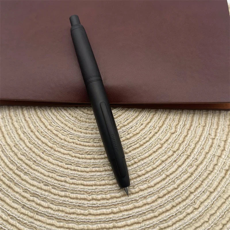 Jinhao 10 Limited Edition Gradient Fountain Pen — Retractable Press, EF/F Nib with Ink Converter, Writing Gift Pen
