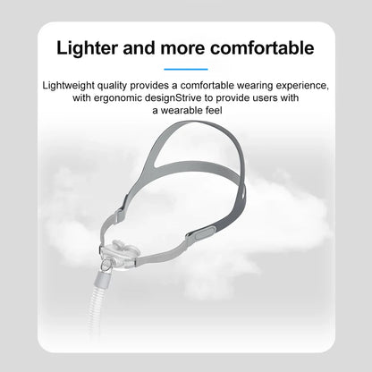 Resoxy CPAP Nasal Pillows Mask - Universal PM1 Sleep Apnea Mask for CPAP and BiPAP with S/M/L Sizes and Silicone Cushions