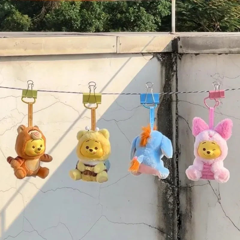Disney Winnie the Pooh Naughty Party Blind Box – Vinyl Plush Pooh Bear Pendant & Surprise Toy