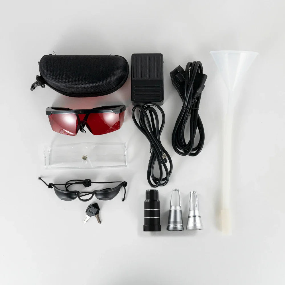 Q-Switch ND YAG Laser Machine – Tattoo & Eyebrow Removal, Mole & Freckle Whitening (532nm 755nm 1064nm)