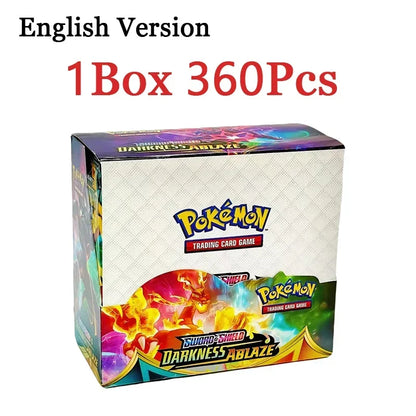 360PCS Pokémon Trading Card Game Booster Set – Prismatic Evolutions Scarlet & Violet English Battle Cards Collection Gift Pack