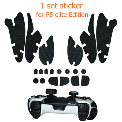 PS5 EDGE Controller Anti-Slip Silicone Protective Grip – Durable Dustproof Gamepad Skin Sticker