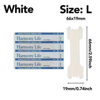 10/30/50/200pcs Nasal Strips — Extra Strength Transparent Anti-Snoring Patches for Better Sleep