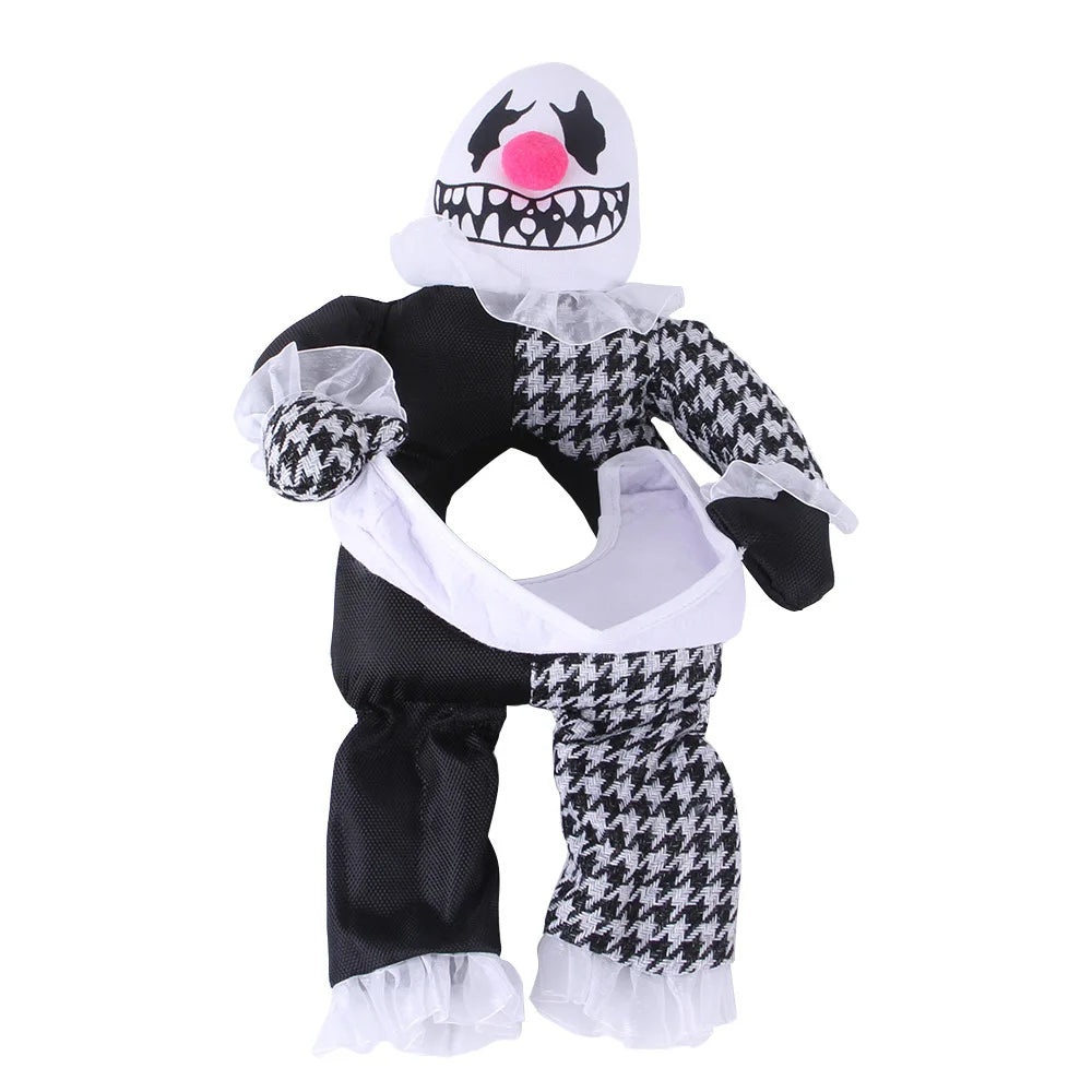 Halloween Horse Riding Pet Costume - Creative Dog & Cat Party Cosplay Accessory