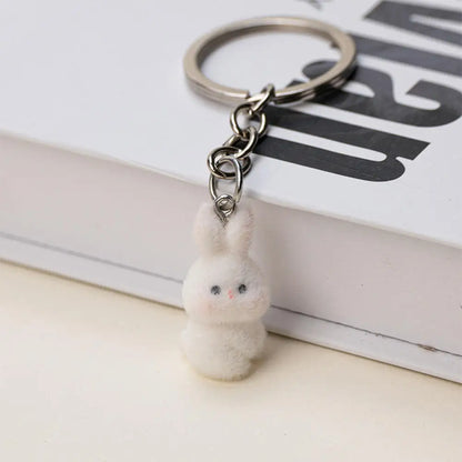 Cartoon Plush Koala Keychain – Cute Fluffy Doll Bag Pendant, DIY Keyring Charm Gift for Women