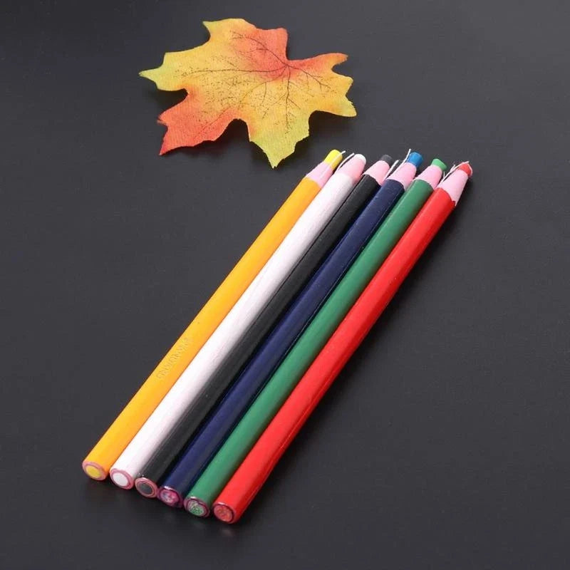 C90C 6-Color Markers for Metal & Fabric – Graph Peel-Off Grease Wax Pencils