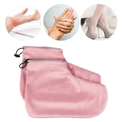 Paraffin Wax Mitts for Hands & Feet – Warmth Covers for Nail Art & Spa Treatments