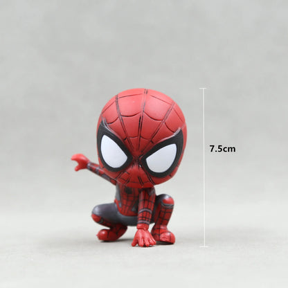 13cm Marvel Venom Spider-Man Figure – Avengers Model, Desktop & Car Chassis Ornament, Office Decoration Statue, Christmas Collectible