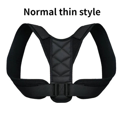 Adjustable Back & Shoulder Posture Corrector Belt — Clavicle & Spine Support for Home, Office & Sports | Upper Back & Neck Brace