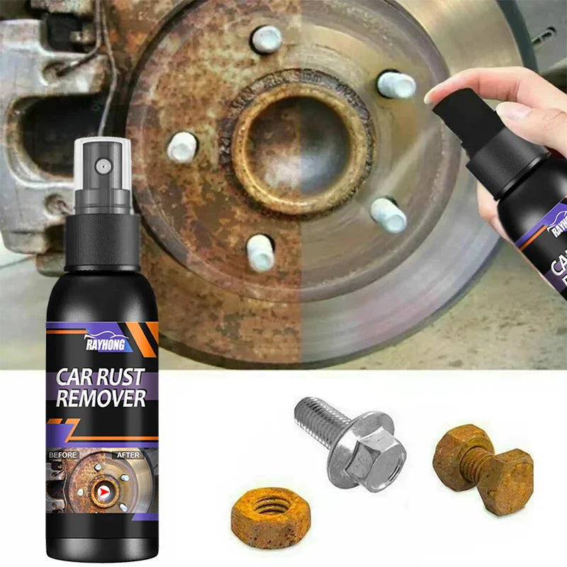 Car Rust Remover Spray – 30ml Anti-Rust Inhibitor & Derusting Solution