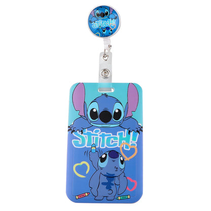 Cute Alien & Angel Cartoon Credential Holder Lanyard for Key, Card Badge & Gym Accessories