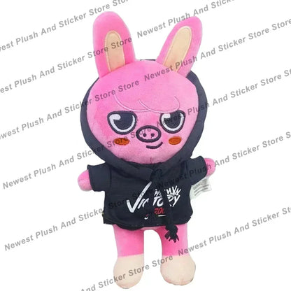 Kpop SKZOO Plush Keychain – Cute Dog Pendant Toy for Kids, Backpack Hanging, Birthday Gift