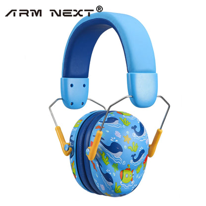 Anti-Noise Earmuffs for Kids – Child Ear Protector Hearing & Sleeping Headphones, Tactical Cartoon ABS Noise Reduction Headset
