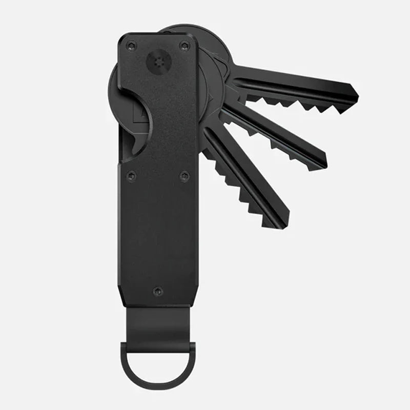 Compact Metal Key Organizer – Minimalist Key Case Holder for 2-6 Keys, Secure Keychain