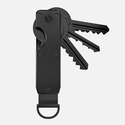 Compact Metal Key Organizer – Minimalist Key Case Holder for 2-6 Keys, Secure Keychain
