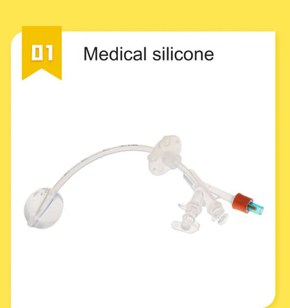 Califed Silicone Gastrostomy Tube Connector — Multi-Functional X-Ray Imaging Surgical Medical Instrument