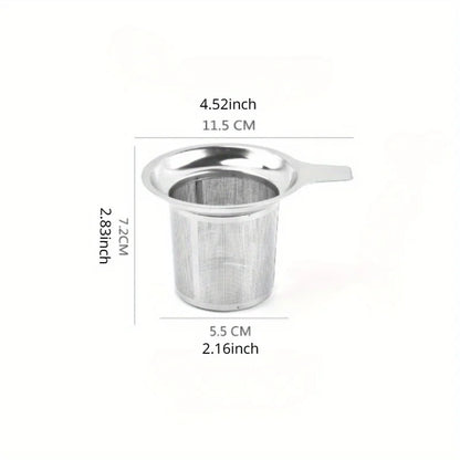 Stainless Steel Tea Infuser Strainer - Reusable Tea Ball for Cups, Mugs & Teapots