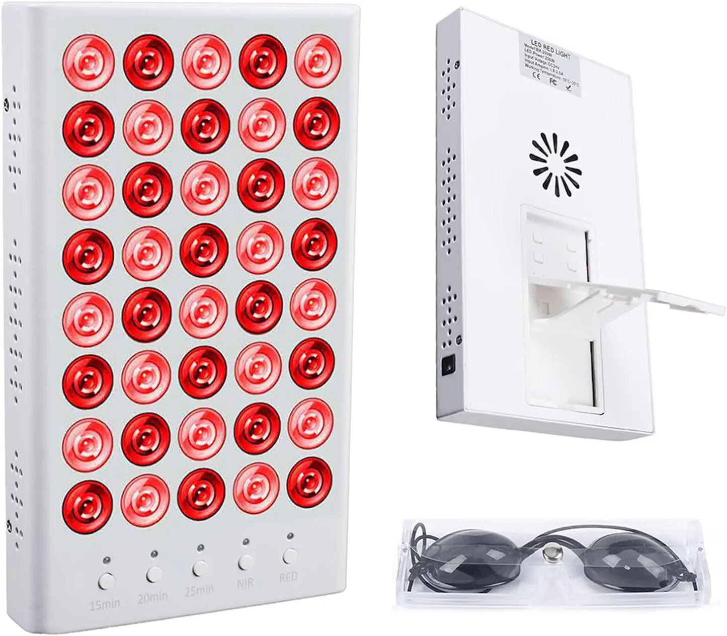 Red Light Therapy Device – 660nm & 850nm Near Infrared LED Panel for Pain Relief & Skin Health