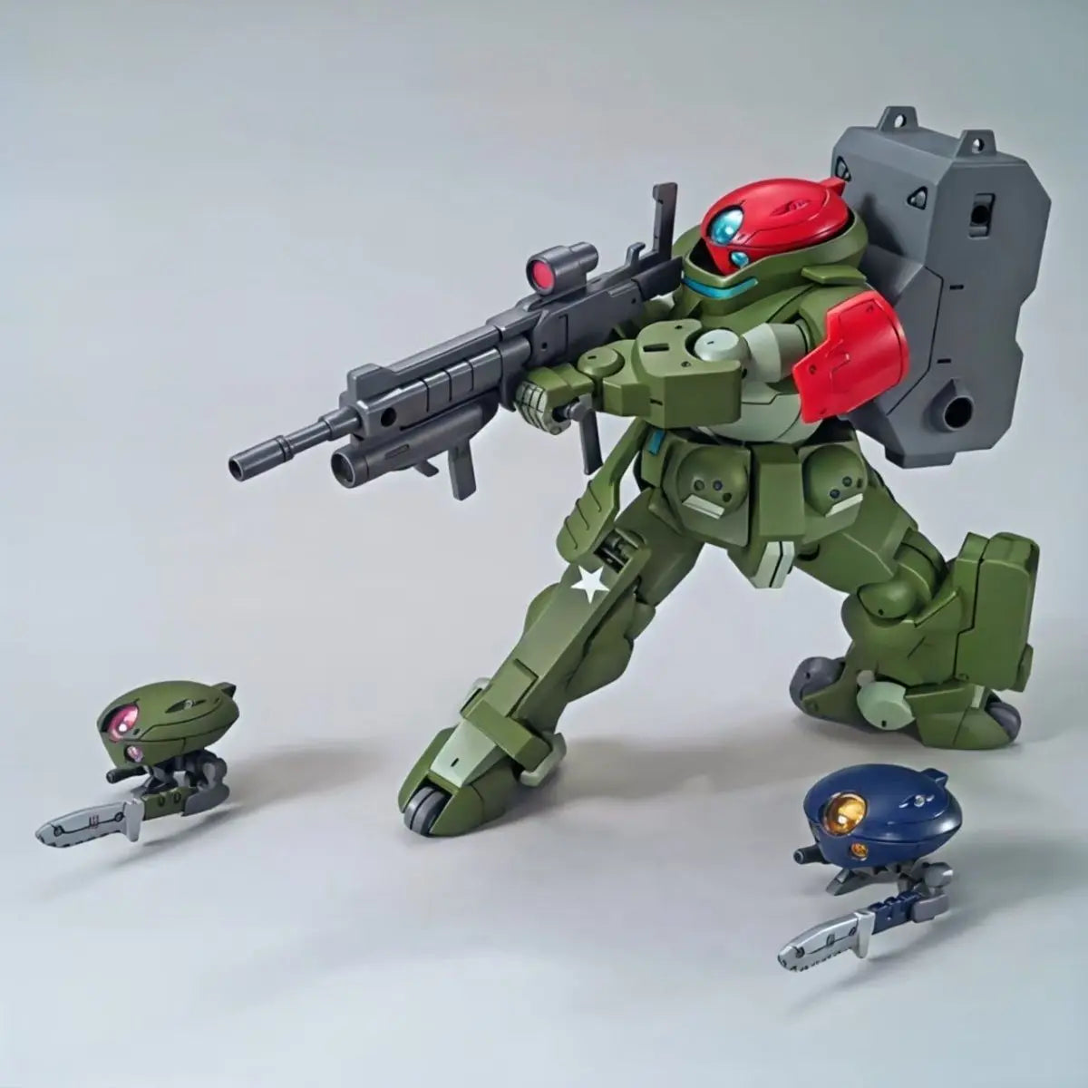 2025 HG 1/144 Jiuzhou Grimoire Red Beret Robot Model Kit – Plastic Assembly Action Figure Hobby Toy Gift for Collectors