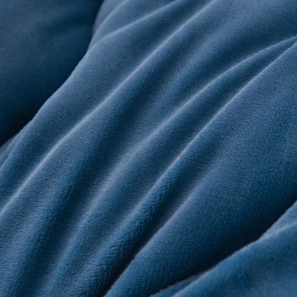 2025 Winter Thickened Fleece Quilt – Solid Color Milk Lamb Fleece Warm Comforter, Single & Double Sizes