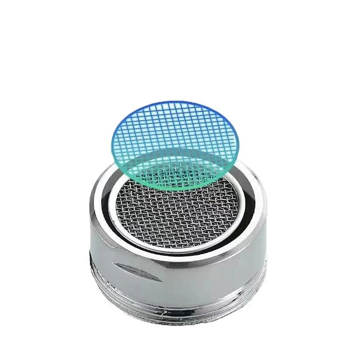 Water Saving Faucet Aerator - Replaceable Tap Nozzle Filter for Kitchen & Bathroom Faucets