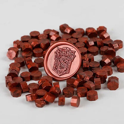 100Pc Retro Sealing Wax Beads – Seal Stamp for Wedding & Birthday Invitations, DIY Scrapbook Decoration & Crafting