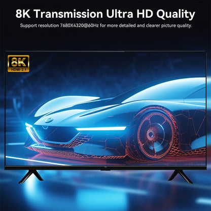 USB-C to HDMI Cable – 8K@60Hz, 4K@120Hz Type-C to HDMI Adapter for MacBook Air, iPad, HDTV, TV Converter