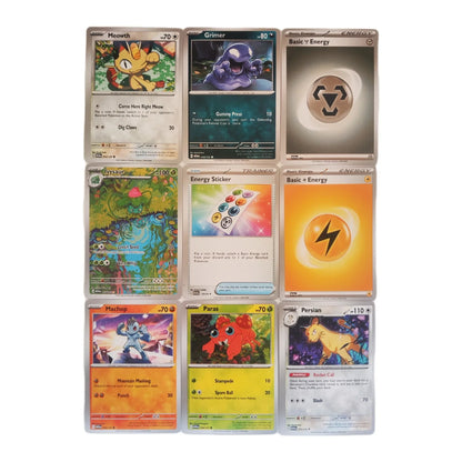 324/360 Pcs Pokemon Card Set – SCARLET and VIOLET 151, Obsidian Flames, PALDEAN FATES, Ultra Prism English Booster Cards for Battle and Collection