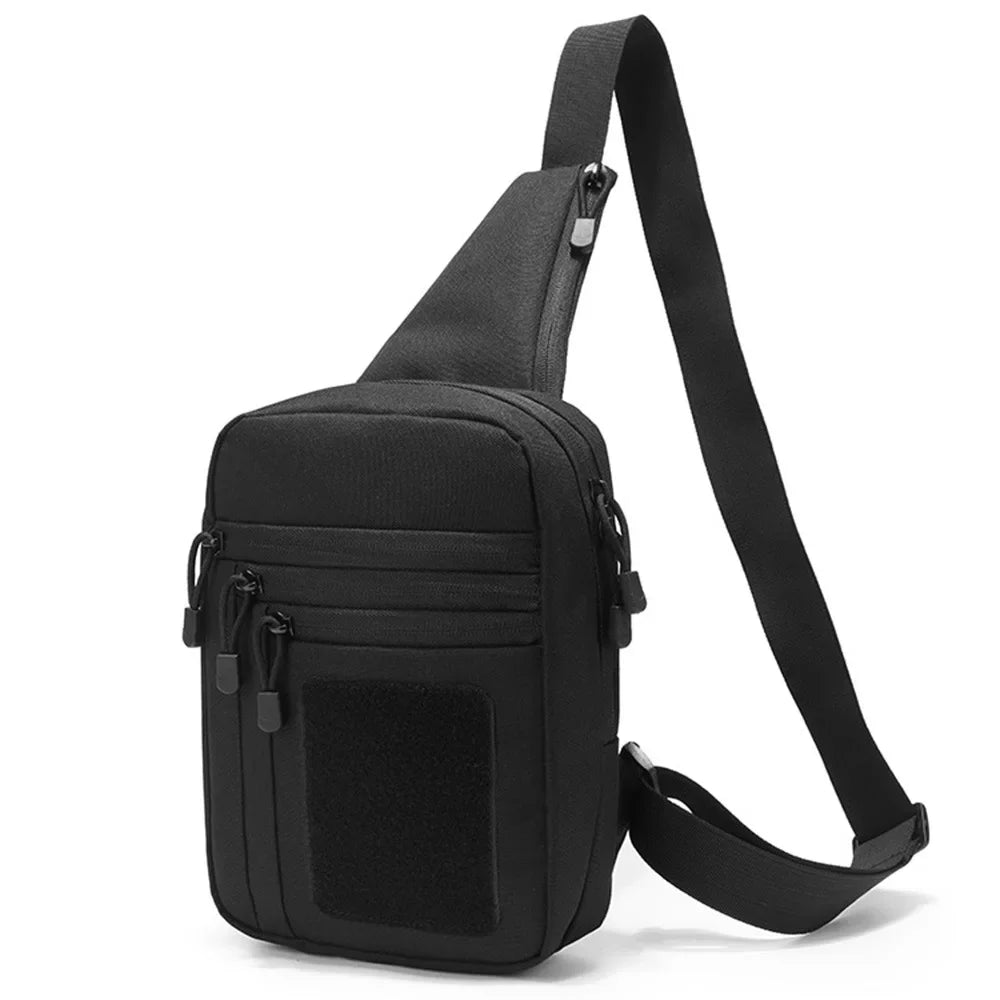 Outdoor Hunting Tactical Shoulder Bag - Concealed Carry Pistol Holster, Waterproof Crossbody Gun Sling Chest Pack