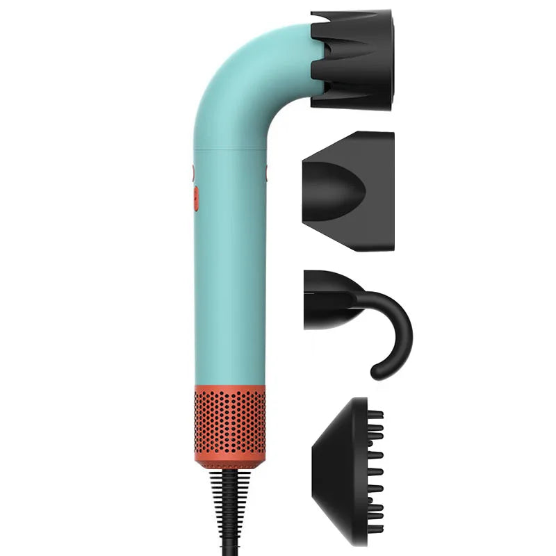 4-Nozzle High-Speed Hair Dryer – Quick Drying Negative Ion Hair Blower Secadora Para Cabello