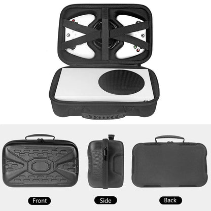 Portable Shockproof EVA Storage Bag for Xbox Series S — Hard Carrying Case for Console & Accessories