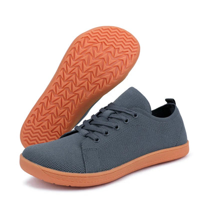 Wide Toe Barefoot Shoes — Men’s & Women’s Minimalist Walking Sneakers with Zero Drop Sole and Breathable Mesh
