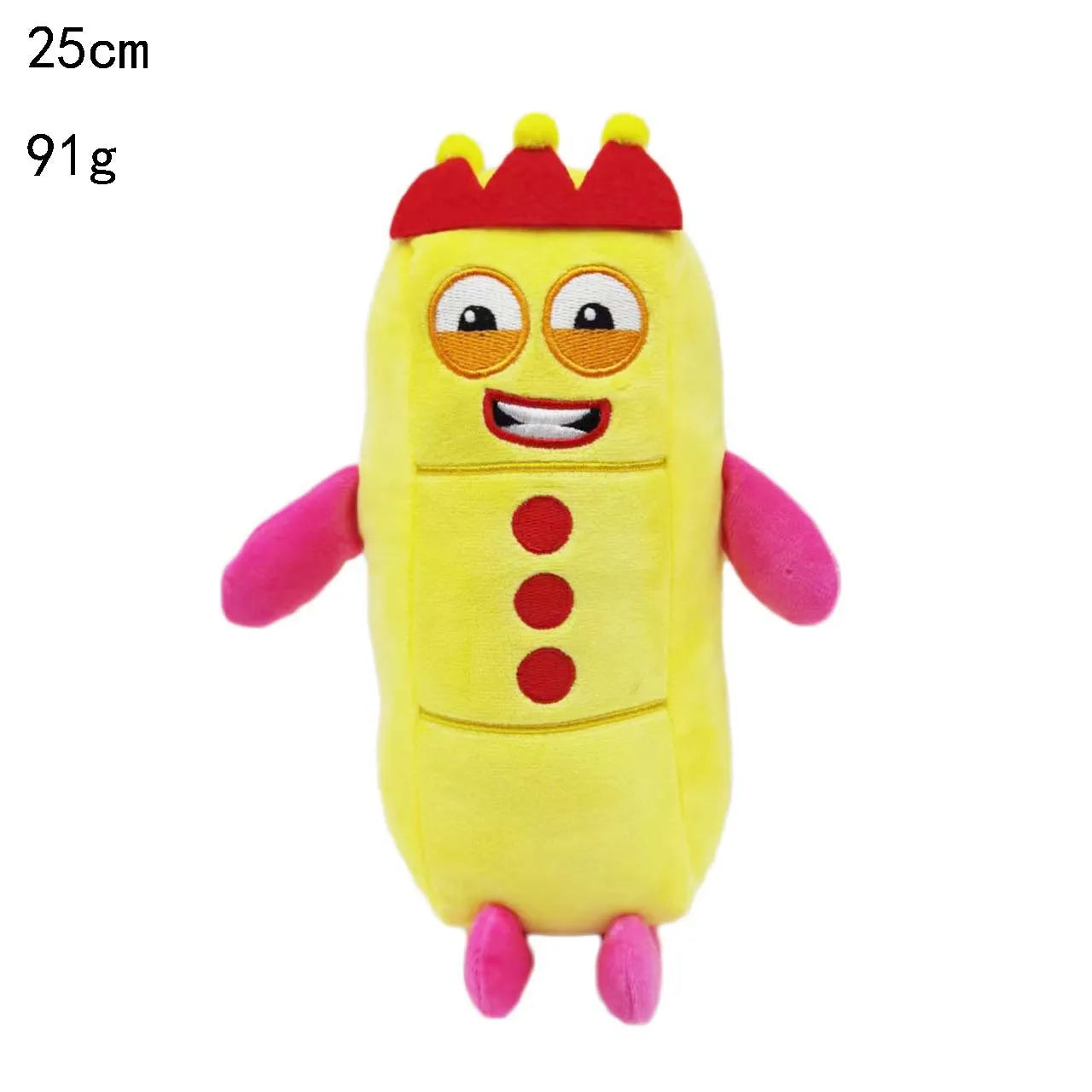 14–30cm Numbers Plush Toy Set – Cartoon Educational Stuffed Dolls for Kids & Baby Gifts