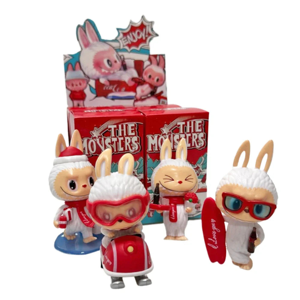 Labubu Original THE MONSTERS Doll – Cola Series Action Figure Mystery Box, Blind Box Collectible, Christmas Gift for Kids