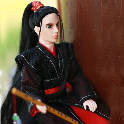 30cm 1/6 Prince Hero Man Doll – Chinese Ancient Costume Martial Arts Figure Desktop Decor Gift