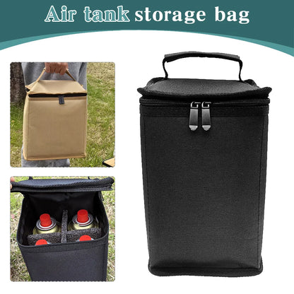 Butane Fuel Canister Cover – 600D Oxford Cloth Gas Tank Bag for Camping, Hiking & Outdoor Cooking