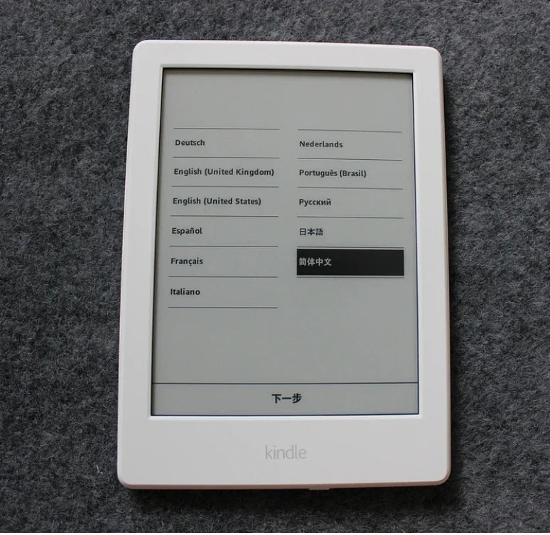 Kindle 10th Generation E-Book Reader - 6-inch E-Ink Touch Screen, 4GB/8GB, Backlight Reading Light, 167ppi