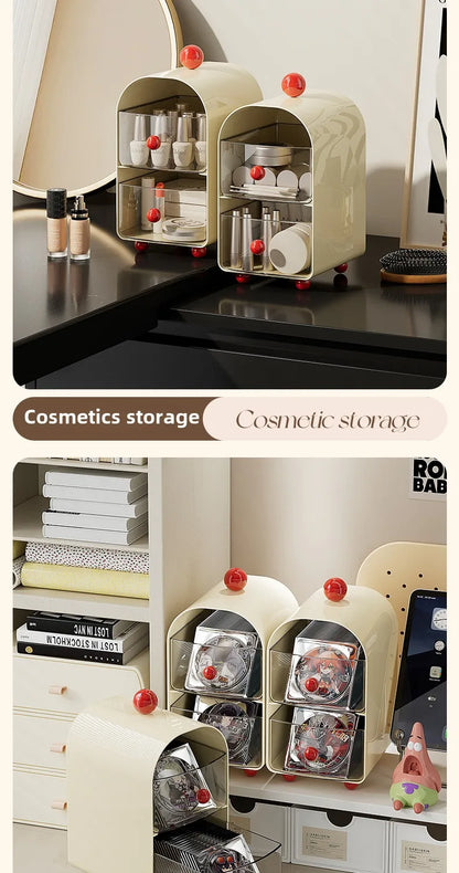 Desktop Coffee & Tea Organizer – Corner Storage Box Drawer for Office, Table, Capsules, and Tea Bags
